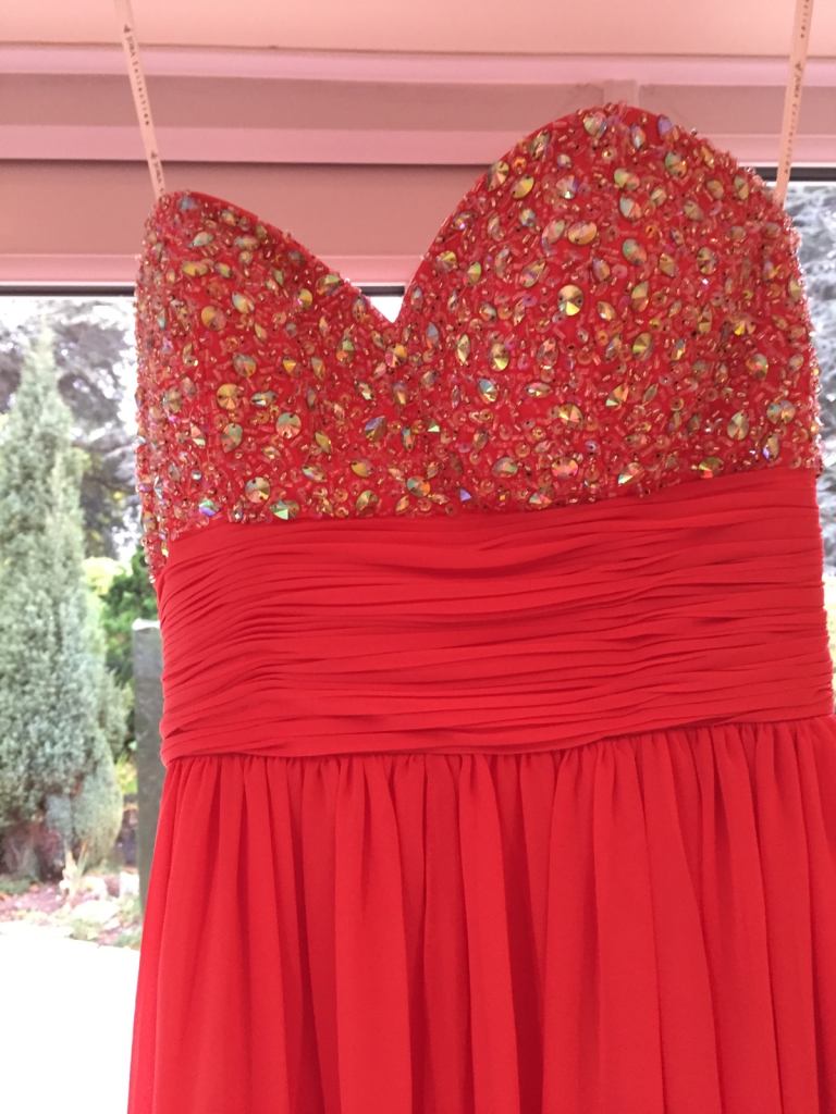  Beautiful Sequined, Prom Dress