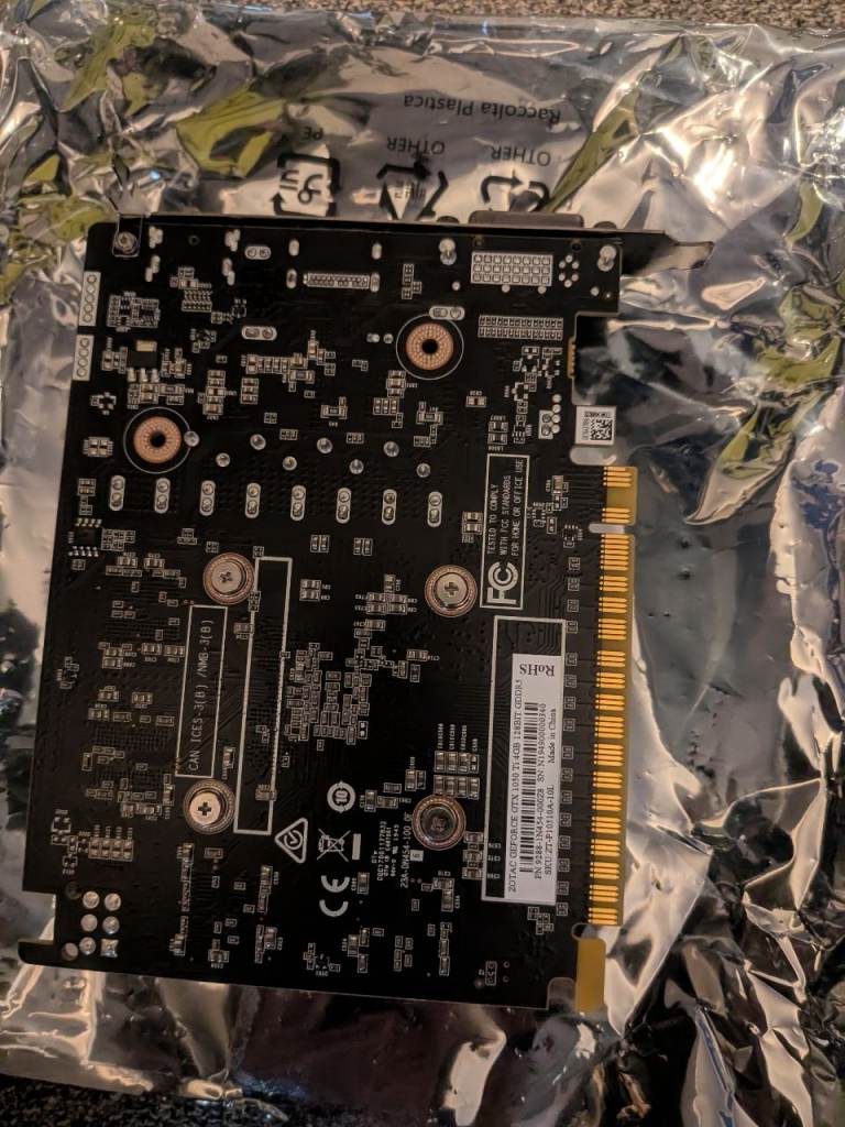 Desktop PC components - Intel i3-7100, GTX 1050Ti, plus Mini-ITX mobo and PSU