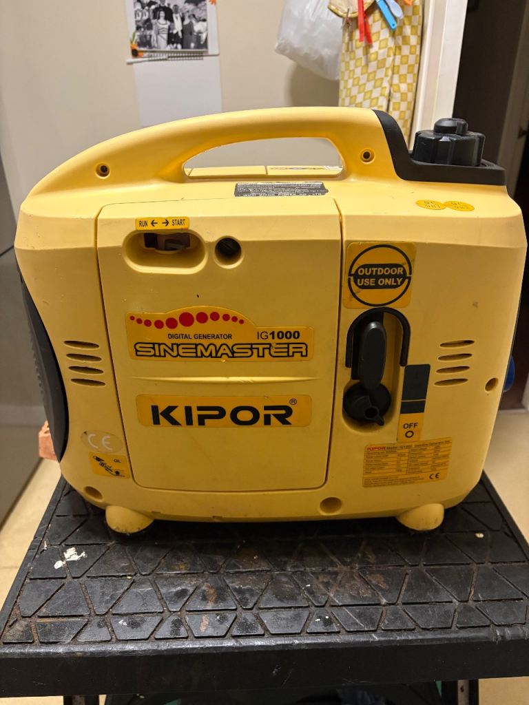 Petrol Generator, Kipor Inverter Type, 1000watts