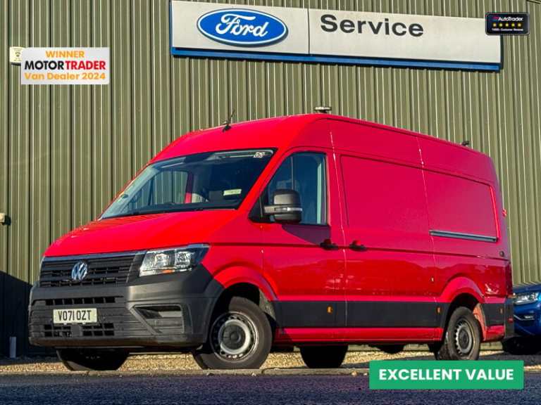2021 Volkswagen Crafter MWB L2H2 [SOLD] High Roof Trendline Cr35 Air Con Camera Sensors EURO 6 Pa...