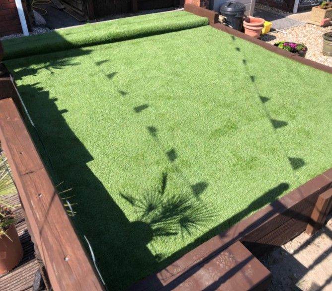 Premium Artificial Grass Lawn Turf – UV Resistant Realistic Synthetic Grass for Garden Balconies