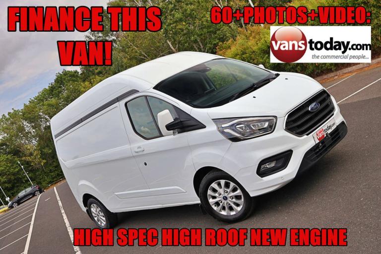 2018 Ford Transit Custom 2.0 Transit Custom 320 Limited LWB High Roof Panel Van Diesel Manual