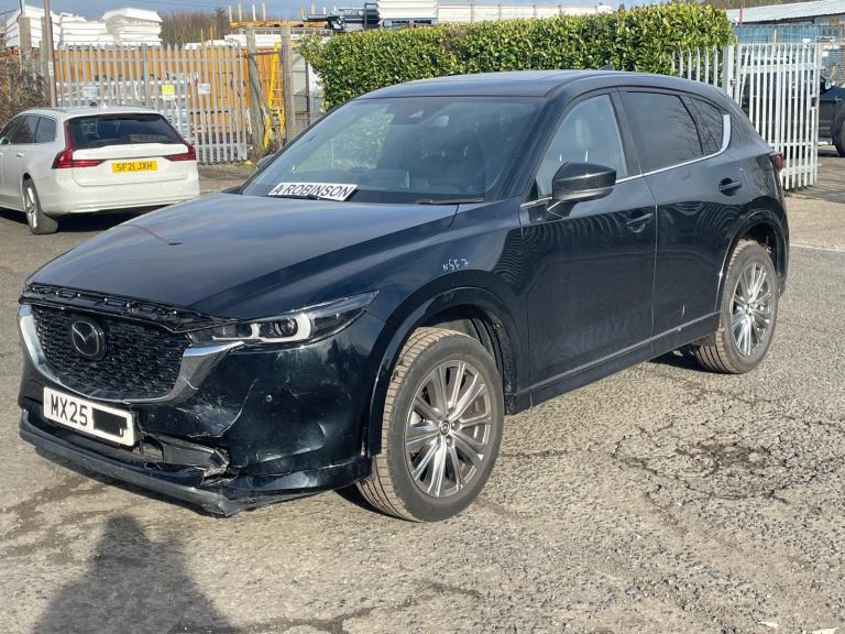 2025 MAZDA CX5 TAKUMI MHEV 25 REG accident damaged salvage