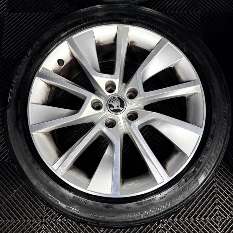 18'' GENUINE SKODA KAROQ ALLOY WHEELS TYRES AUDI Q2 VW T-ROC | in ...
