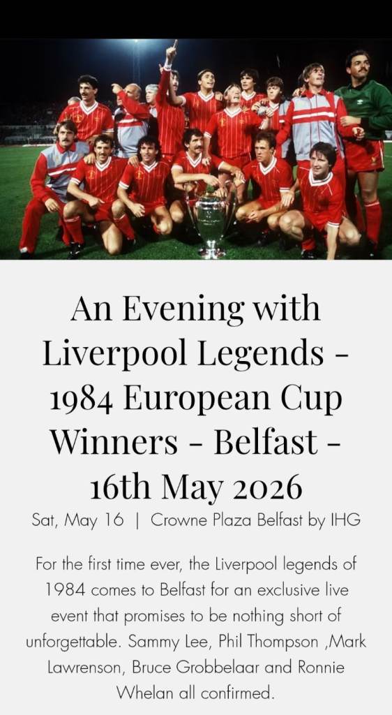 An Evening with Liverpool Legends 