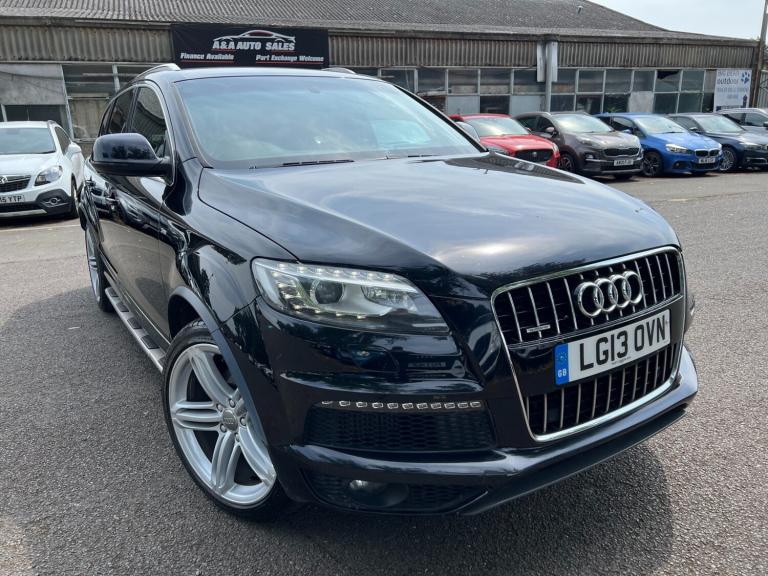 AUDI Q7 3.0 TDI V6 S LINE TIPTRONIC QUATTRO 7 SEATER 