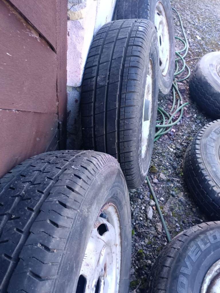 Transit mk 6-7 van wheels