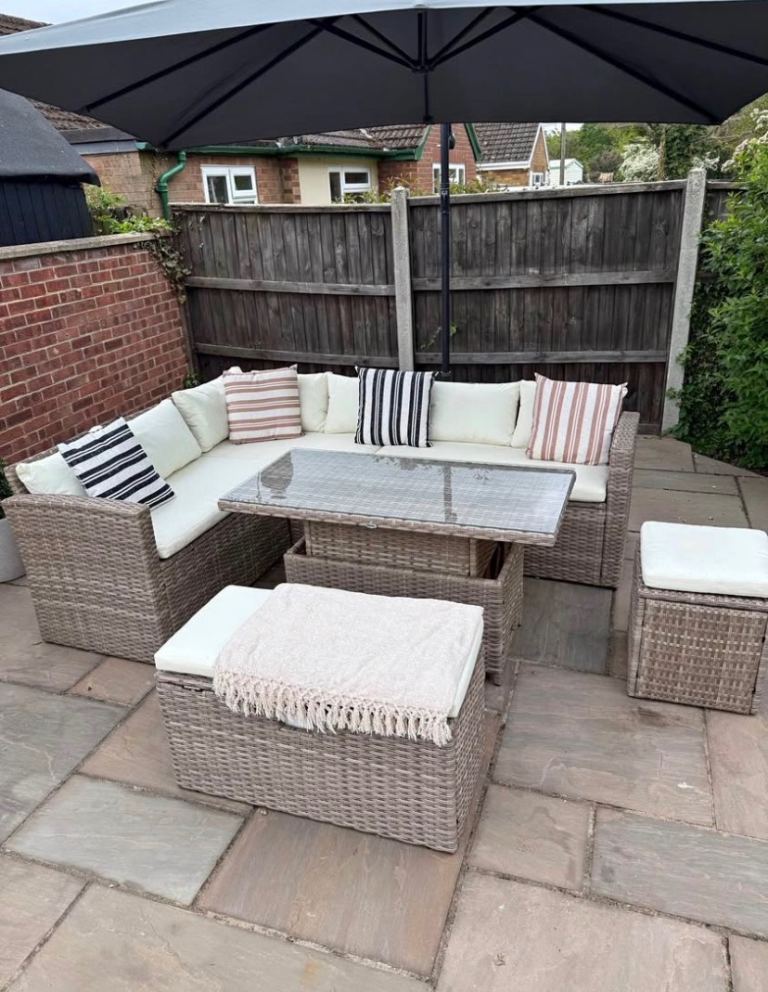 Rattan outdoor furniture 