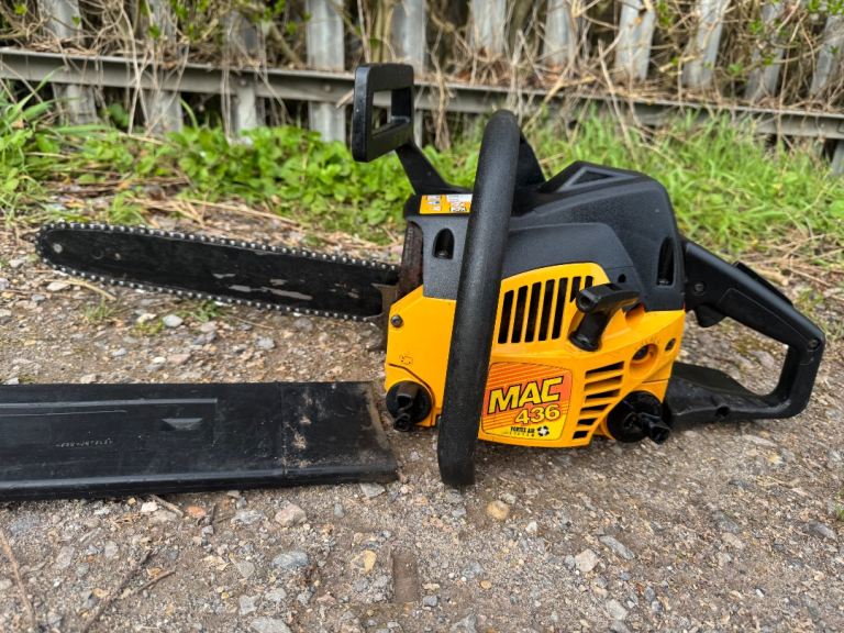 Mculloch Mac436 petrol chainsaw good working order 