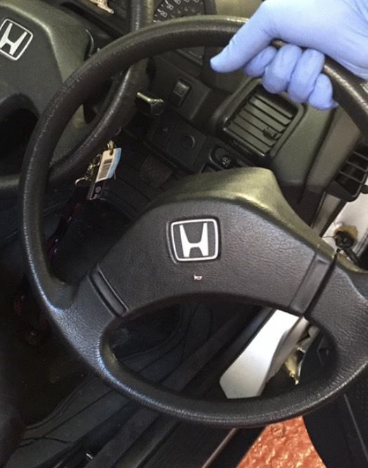 Civic EF/GL 88-91 VTI VTEC rare steering wheel OEM JDM KANJO OSAKA