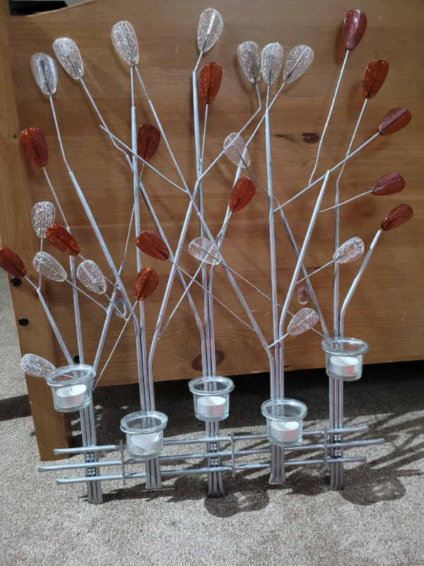 Metal Tealight Holder Wall Decor