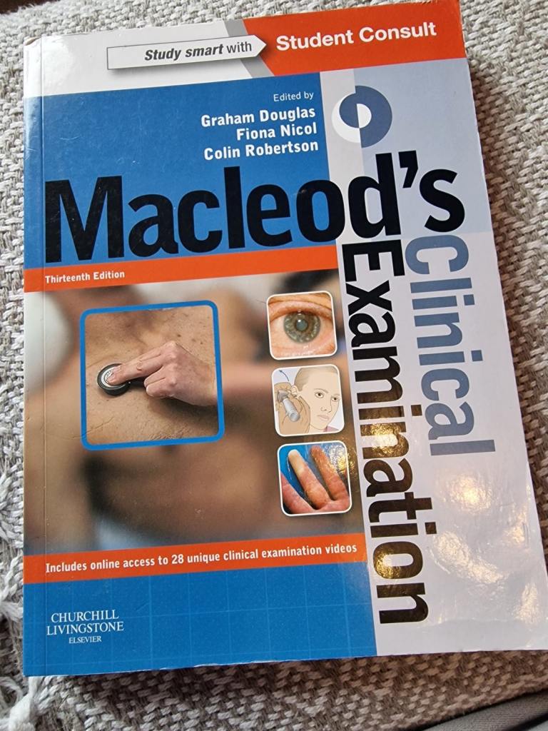 Macleod's Clinical Examination Thirteenth Edition Medical Book