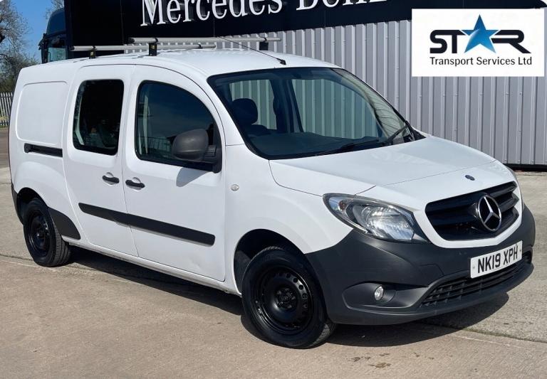 2019 Mercedes-Benz Citan 109CDI 5 Seat Crew Van Dualiner XLWB NO VAT PANEL VAN Diesel Manual