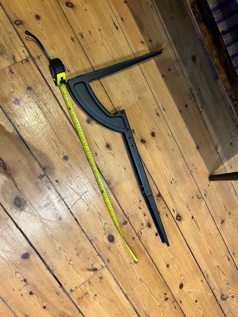 Television tv stand legs x2