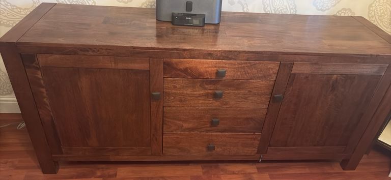 Mahogany side board 