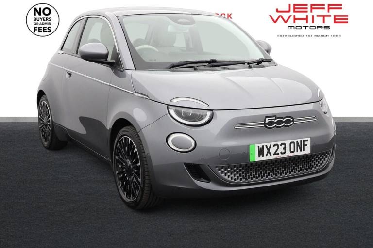 2023 Fiat 500e 42kWh La Prima 3dr Auto (PAN ROOF, FULL LEATHER) Hatchback ELECTRIC Automatic