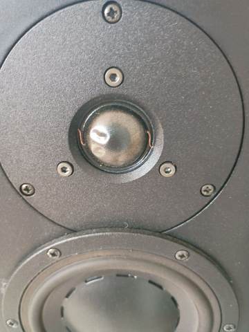 Sold ..Dynaudio Audience 42 Speakers in Cherry Wood Finish