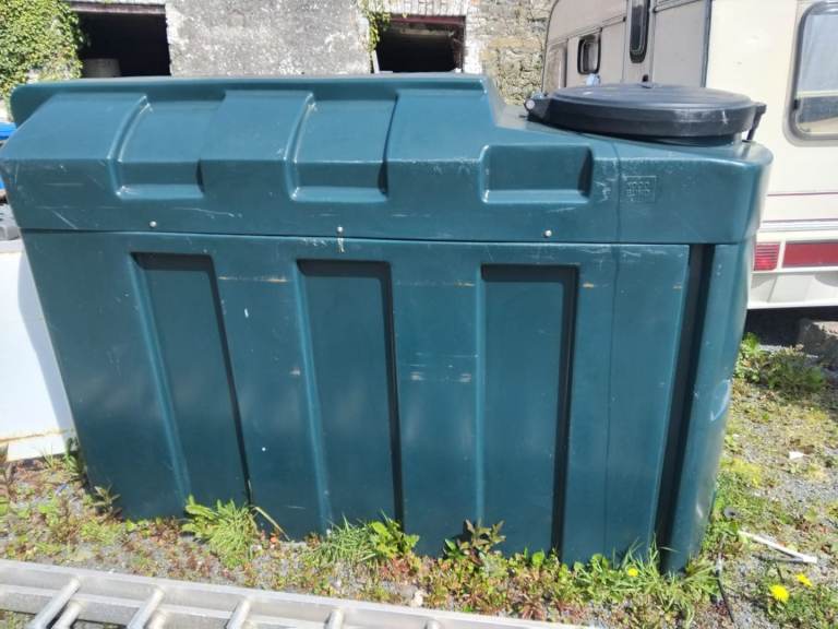 HARLEQUIN SLIMLINE BUNDED OIL TANK 1000L 