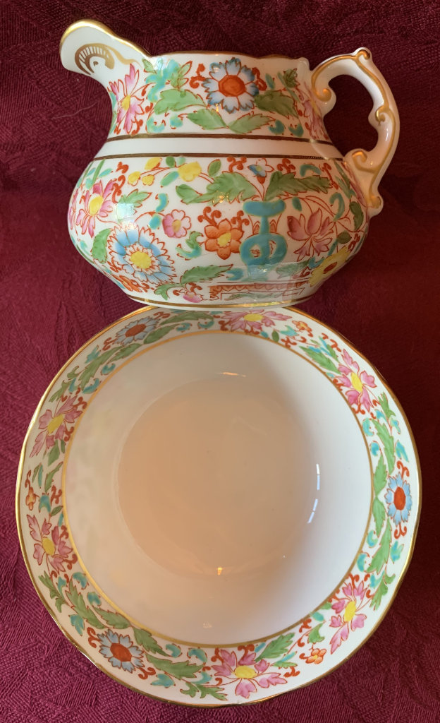 Hammersley Vintage Milk/Cream Jug & Sugar Bowl - Pattern E329