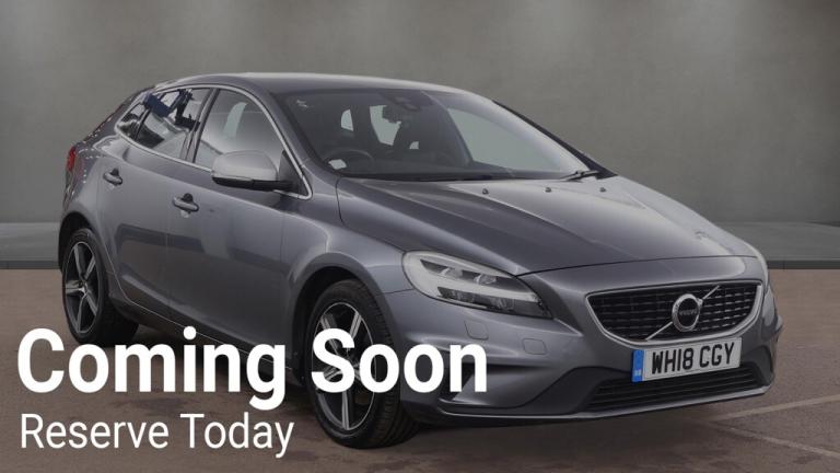 2018 Volvo V40 T2 [122] R DESIGN Nav Plus 5dr Hatchback PETROL Manual