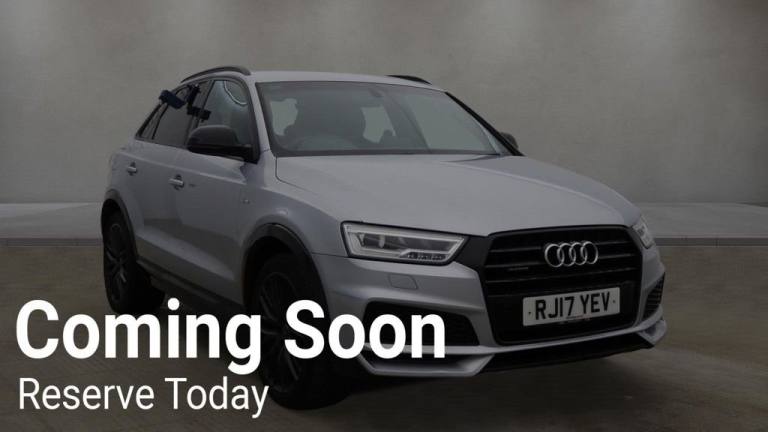 2017 Audi Q3 2.0 TDI Black Edition SUV 5dr Diesel S Tronic quattro Euro 6 (s/s) (184 ps) ESTATE D...