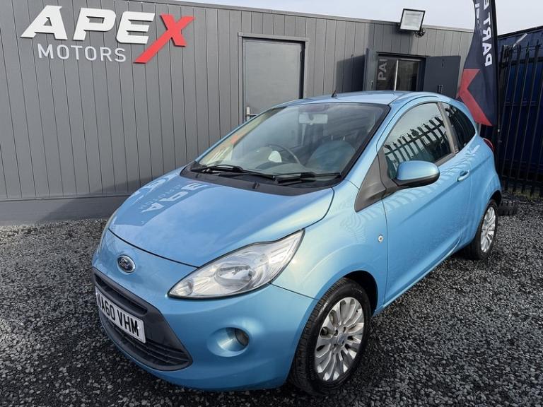 2010 Ford Ka 1.2 Zetec Hatchback 3dr Petrol Manual Euro 4 (69 ps) Hatchback Petrol Manual