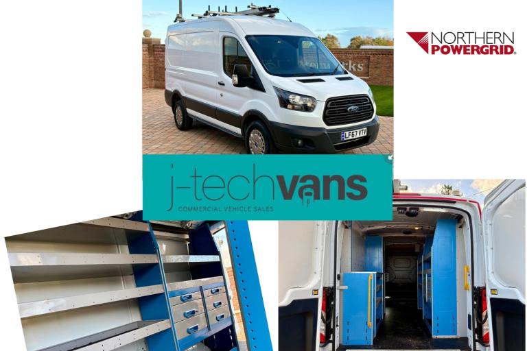 2017 Ford Transit 2.0Tdci T350 L2H2 Mwb Van ***Ex Northern Power Workshop Van*** PANEL VAN Diesel...