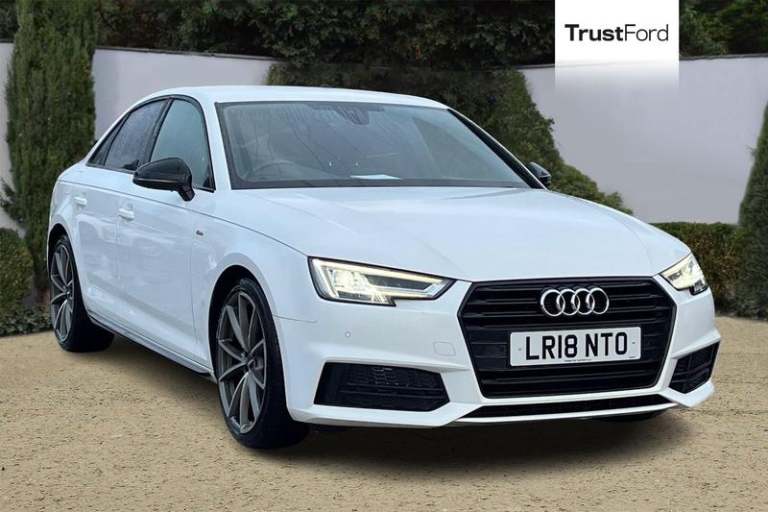 2018 Audi A4 Black Edition Manual Saloon Petrol Manual