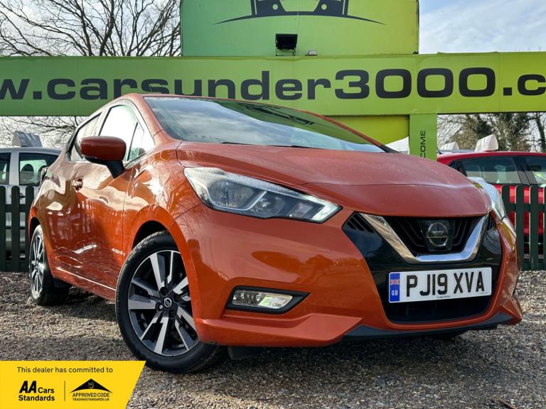 2019 Nissan Micra 1.0 Micra N-Connecta IG-T 5dr Hatchback Petrol Manual