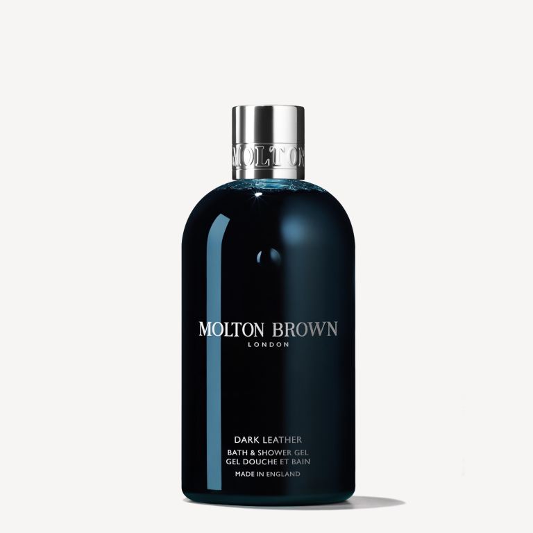 Molton Brown Dark Leather Bath & Shower Gel 300ml EMPTY BOTTLE