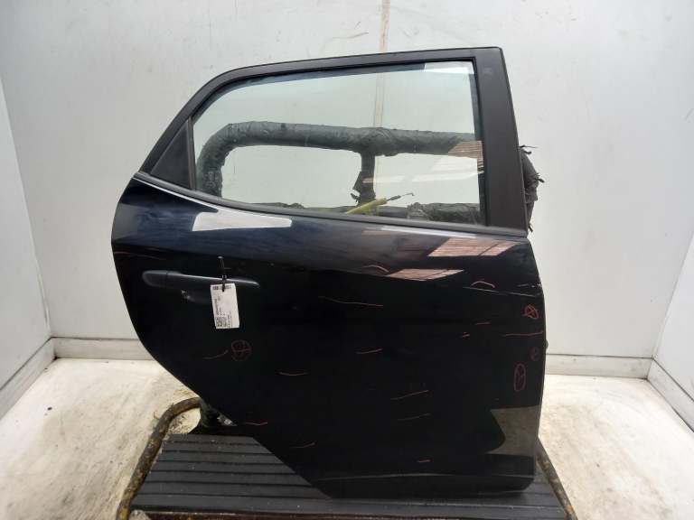 Mazda 2 Right Rear Door O/S 2007-2015 Black 5 Door Hatchback