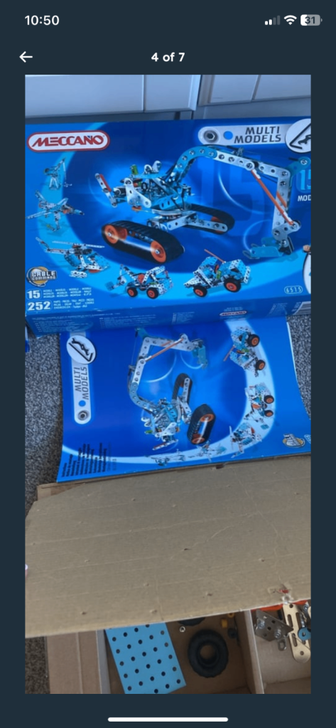 Meccano 2 boxes