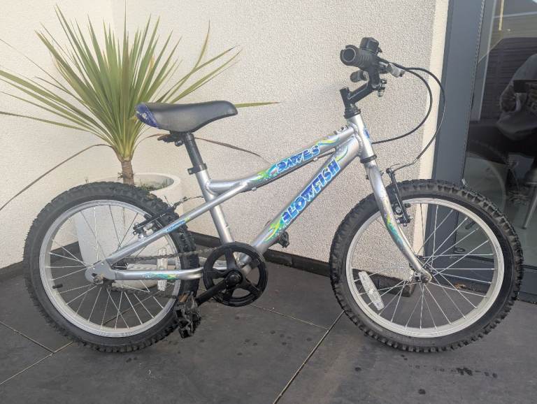 Dawes Blowfish 18 inch Wheel Silver Kids Bike Childrens