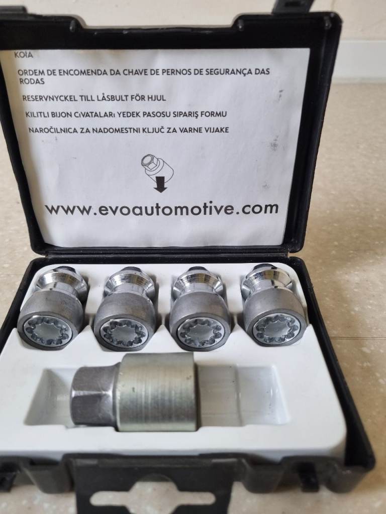 Locking wheel nuts