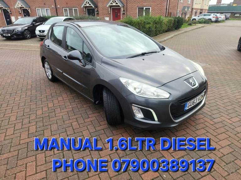 PEUGEOT 308 MANUAL 1.6LTR DIESEL ULEZ COMPLY CHEAP INSURANCE AND ROAD TAX