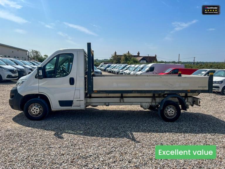 2019 Citroen Relay Dropside LWB L3 Bluehdi Air Con EURO 6 NO VAT Dropside Diesel Manual