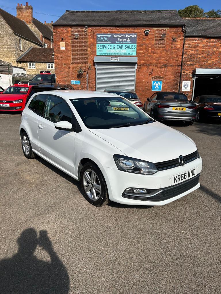 2016 Volkswagen Polo 1.0 Match 3dr HATCHBACK Petrol Manual