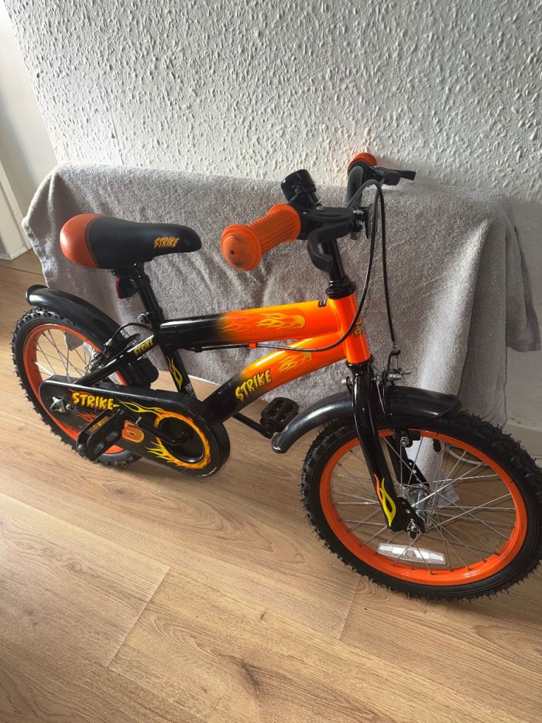 16 Inch Strike Bike Orange