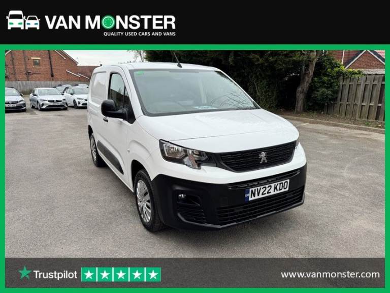 2022 Peugeot Partner 1000 1.5 BlueHDi 100 Professional Prem Van [6 Spd] PANEL VAN DIESEL Manual