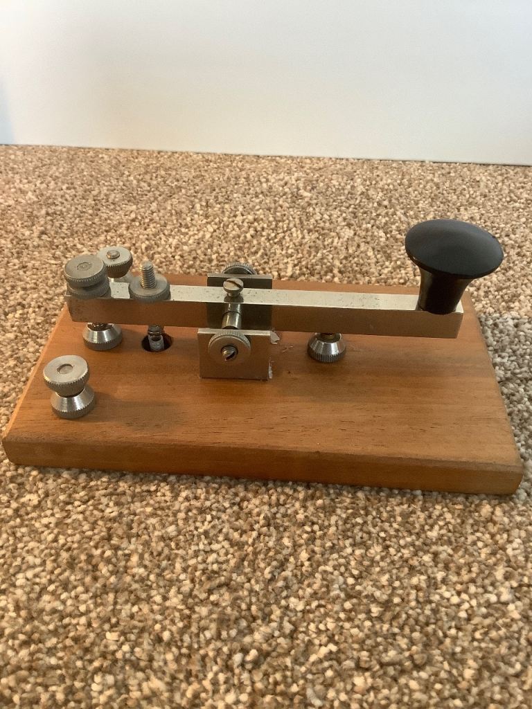 Transceiver, Vintage Morse key