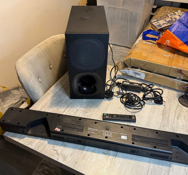 Sony Sound Bar & Sub Woofer, Sony Sound Bar, Sony Home Cinema, Sony Sub Woofer, Like New