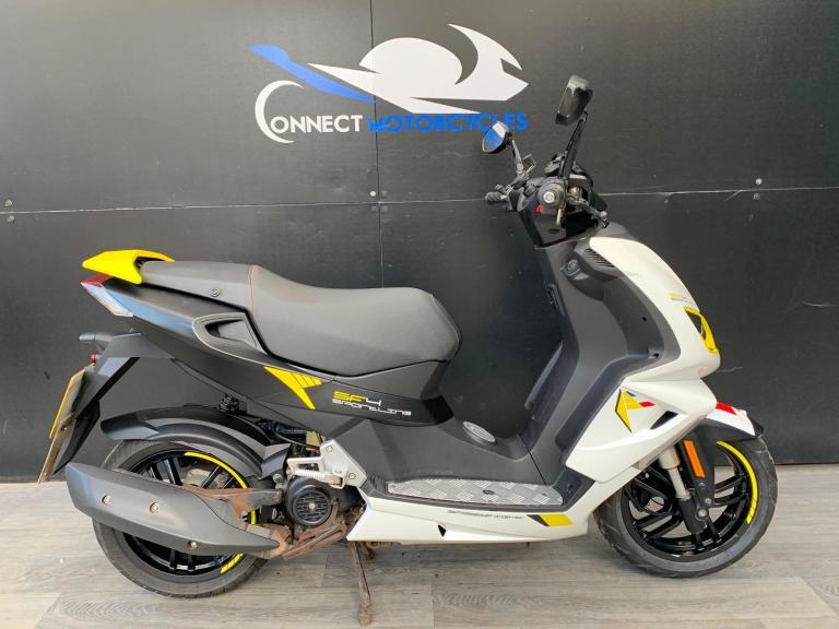 PEUGEOT SPEEDFIGHT 50 SPORTLINE PROJECT BIKE 2021 HPI CLEAR