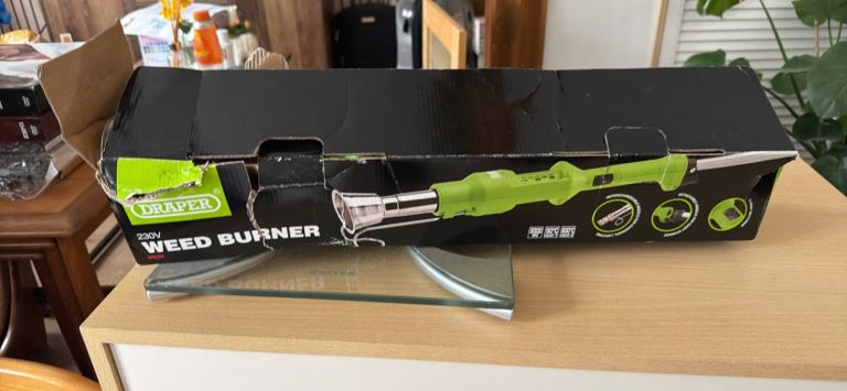Draper 2000W Electric Weed Burner – Brand New