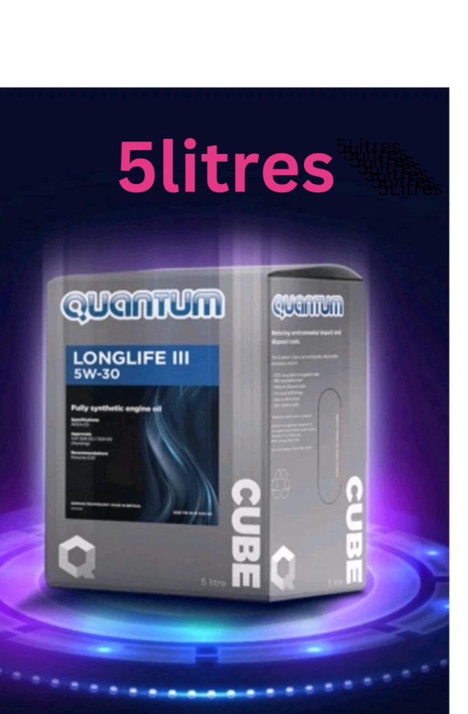 Quantum Longlife 3 5W-30 Fully Synthetic Engine Oil 5 Litre GENUINE VW AUDI SEAT SKODA