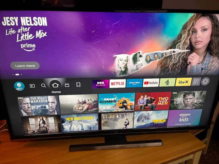 JVC LT-49CF890 Fire TV Edition 49" Smart 4K Ultra HD HDR LED TV with Amazon Alexa