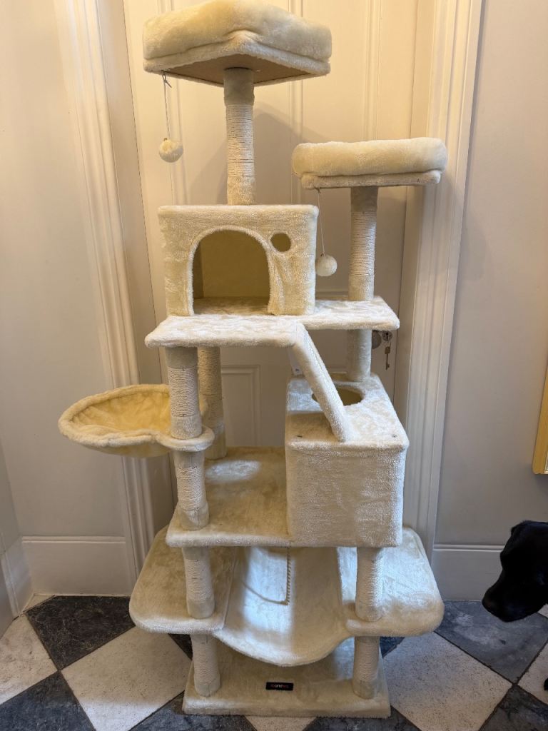 Feandrea Cat Tree, 168 cm Large Cat Tower