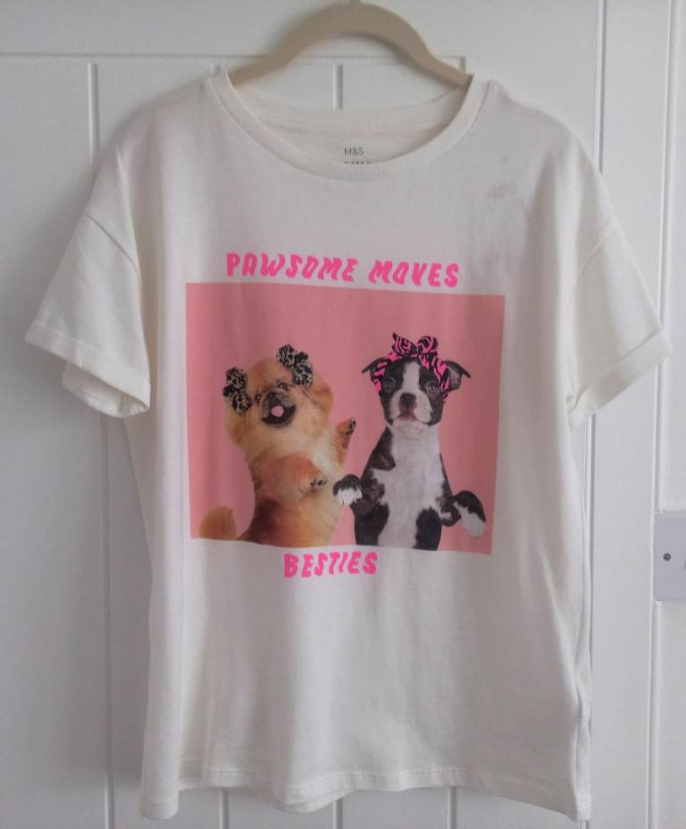 NEW GIRLS TSHIRTS-AGE 13 ( £3 EACH OR BUNDLE £10 )