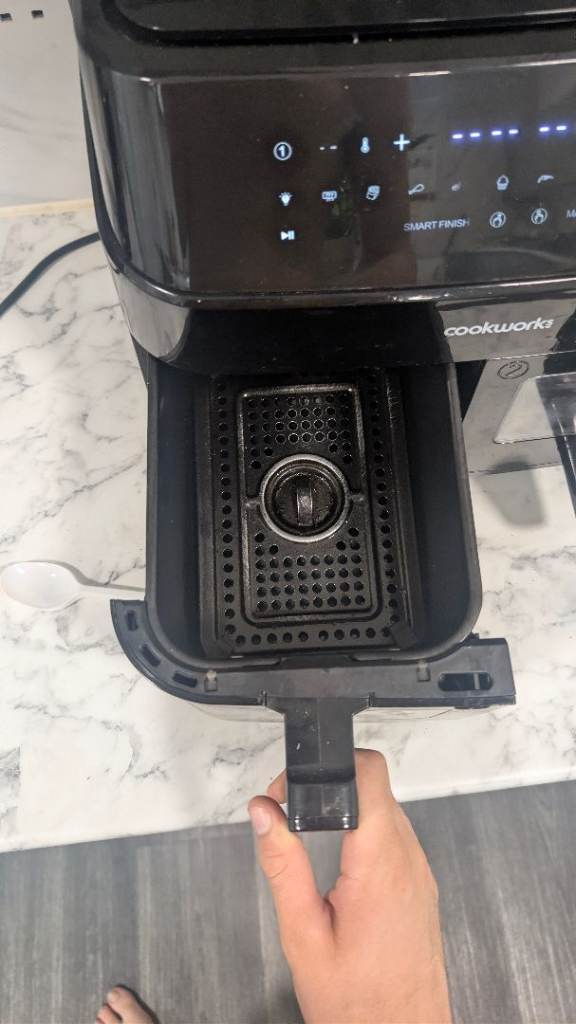 9l duel cookswork airfryer 