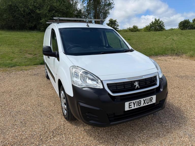 2018 Peugeot Partner 1.6 BlueHDi 651 Professional L1 5dr PANEL VAN Diesel Manual