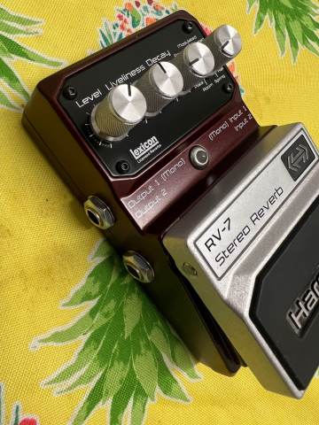 Digitech HardWire RV-7 - Stereo Reverb pedal, £180.00 for Sale